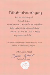Zertifikat